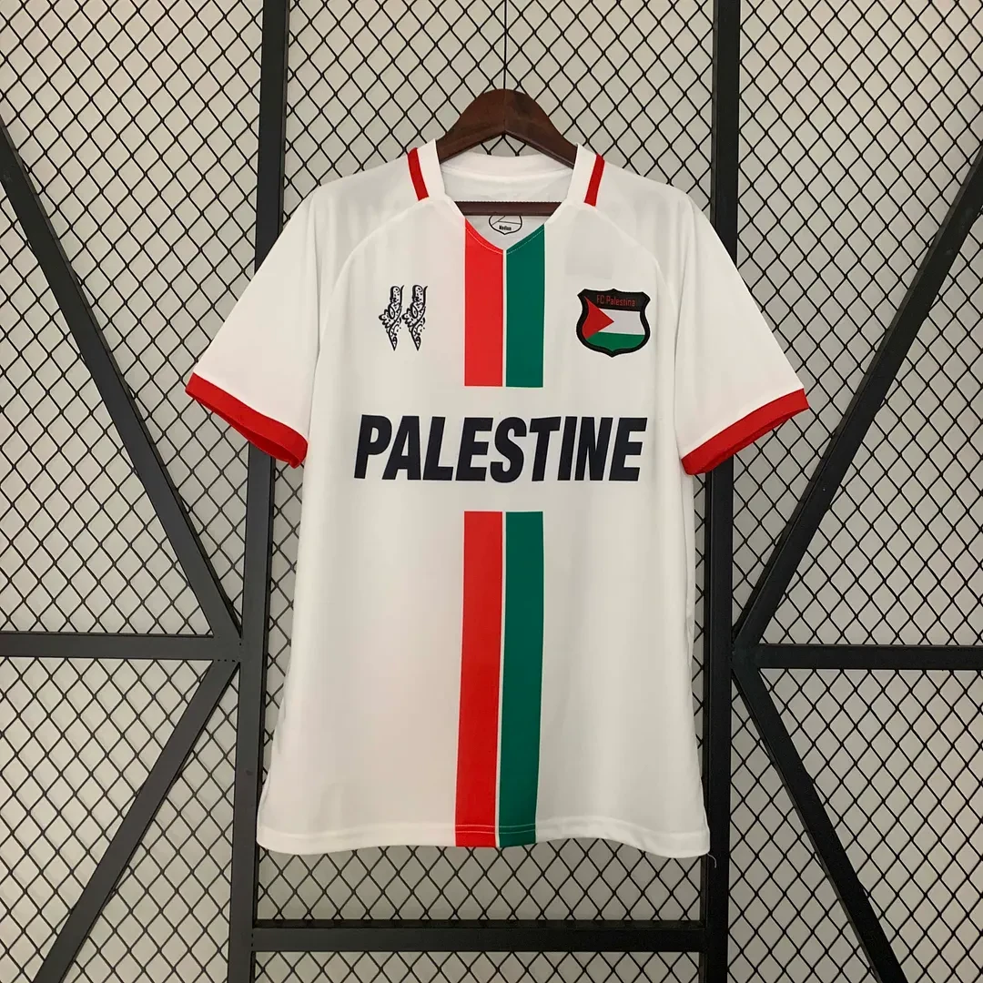 2023-2024 Palestino Гостевая Футбольная футболка Тайское качество 1:1