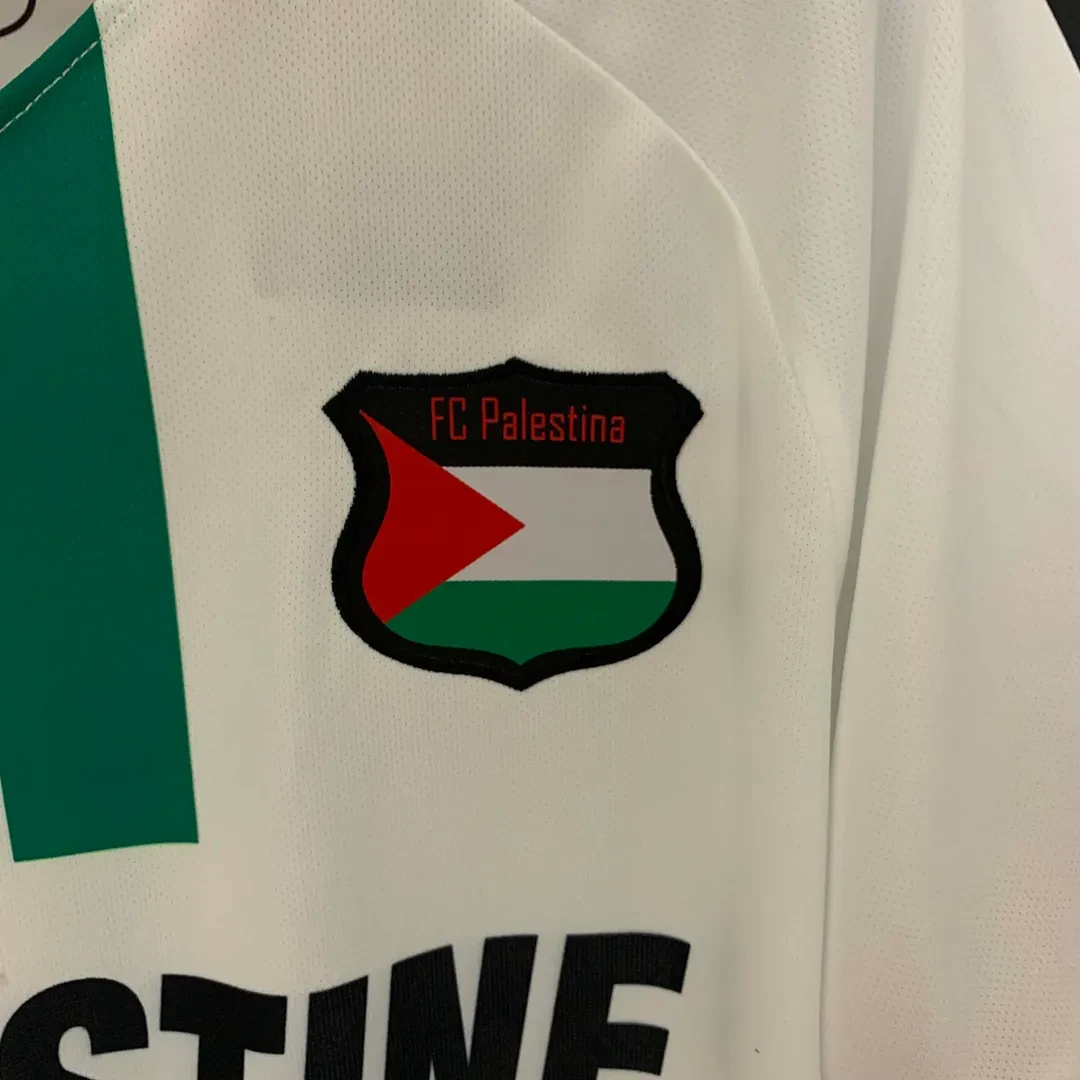 2023-2024 Palestino Гостевая Футбольная футболка Тайское качество 1:1 — изображение 6