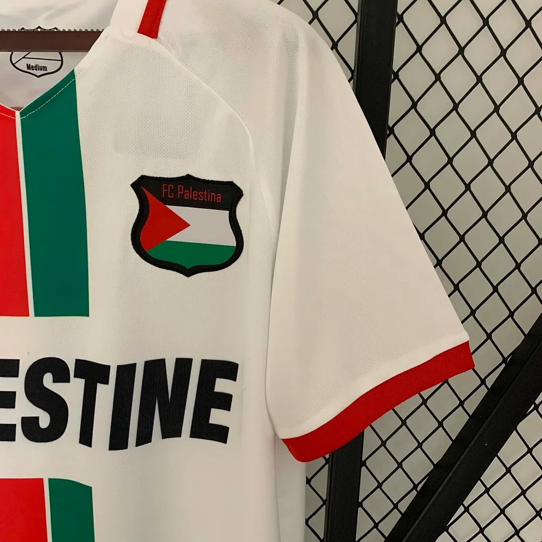 2023-2024 Palestino Гостевая Футбольная футболка Тайское качество 1:1 — изображение 7