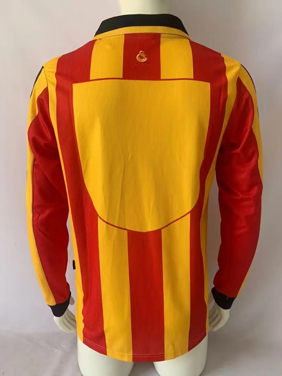 1999/2000 Ретро Длинный рукав Galatasaray Домашняя Футбольная футболка Тайское качество 1:1 — изображение 2