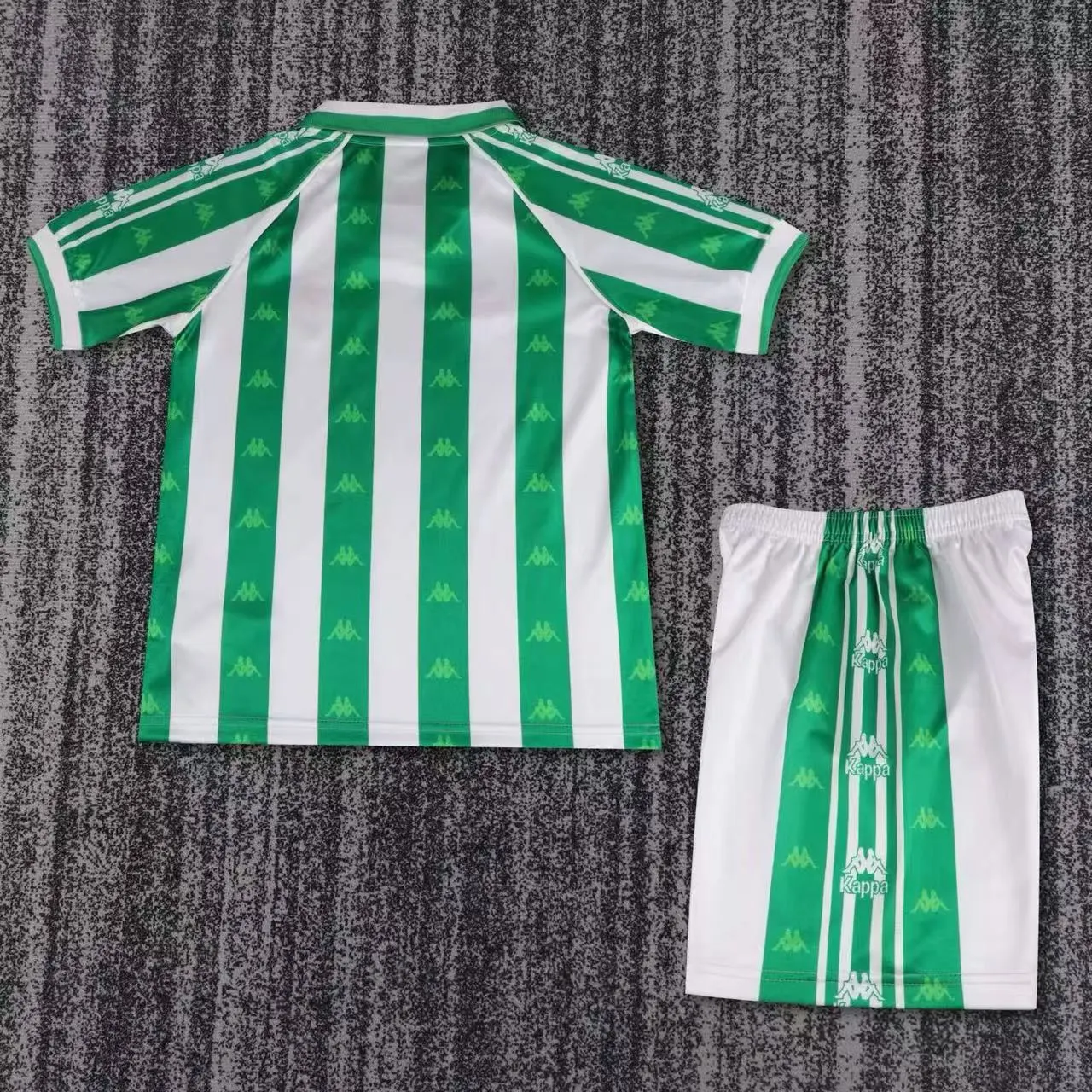 1995-1997 Retro Real Betis Domowa Koszulka piłkarska 1:1 Quality Rozmiar dziecięcy - obrazek 2