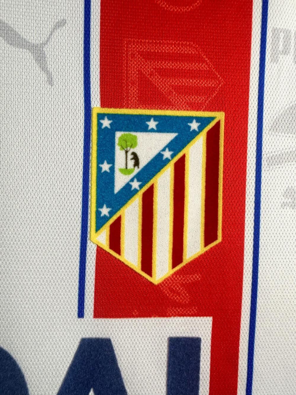 1996-1997 Retro Atletico Madrid Home Soccer Jersey 1:1 Thai Quality - Image 5