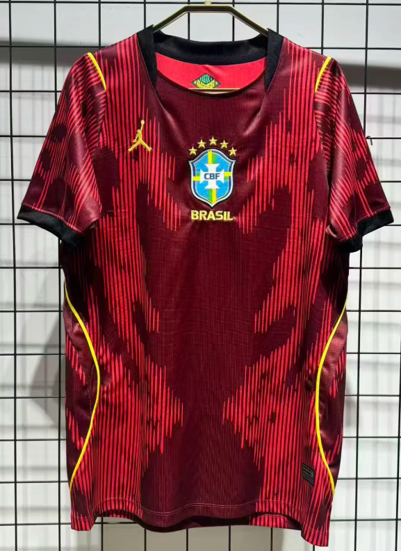 2026 Brazil Away Red Football Shirt 1:1 Thai Quality