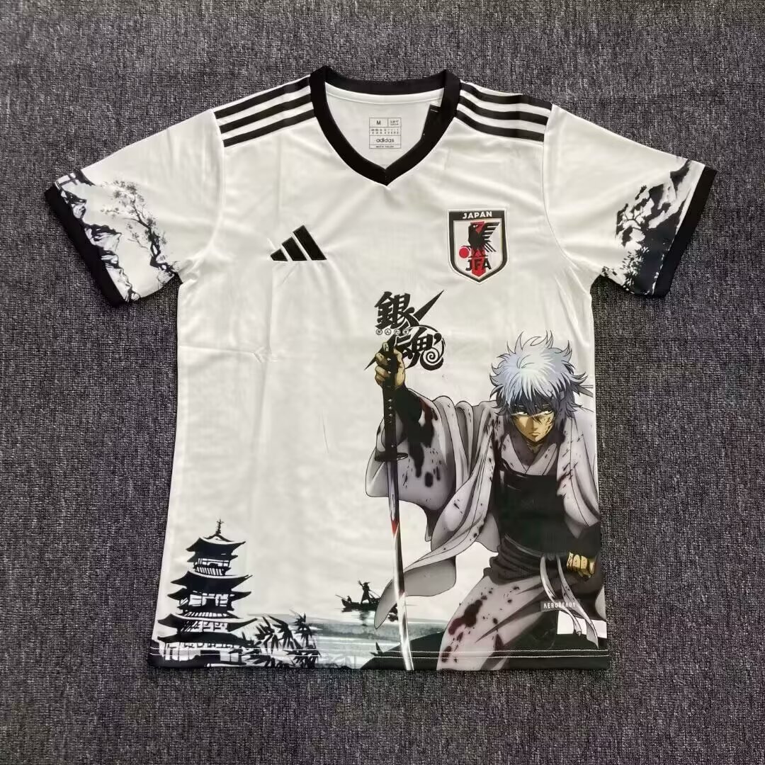 2025/2026 Giappone Gintama Bianco Maglia da calcio Qualità thai 1:1