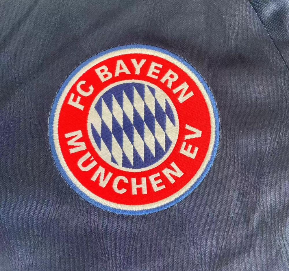 1997/1999 Retro Bayern Munich İç saha Futbol forması Uzun kol 1:1 Tayland kalitesi - Görsel 5