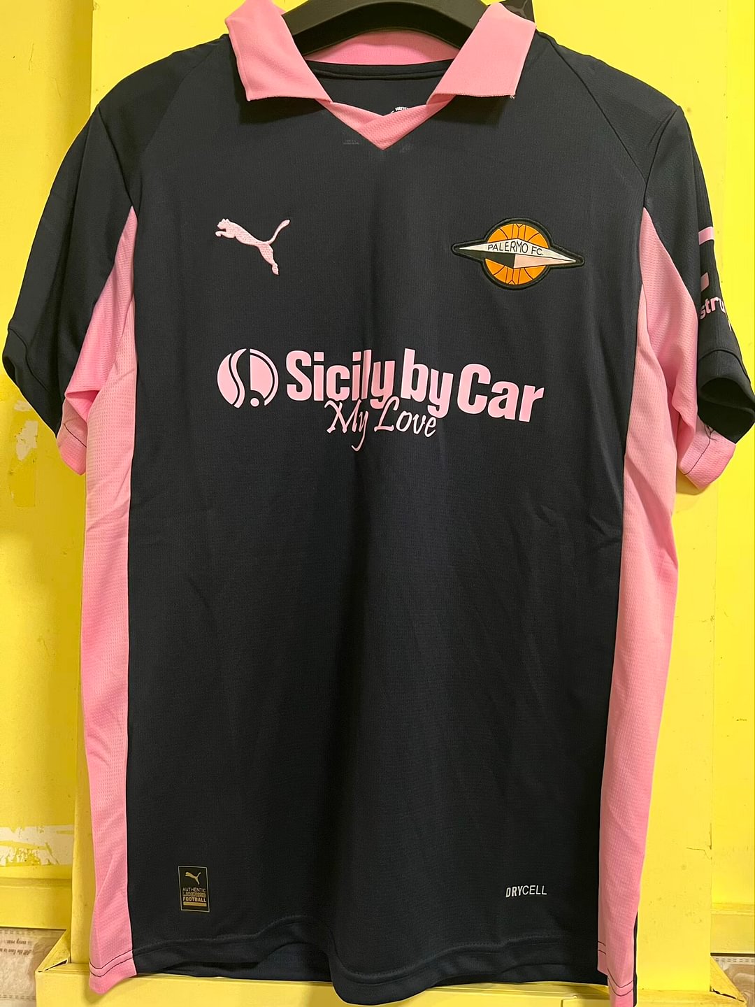 2025/2026 Palermo Uit Voetbal Voetbalshirt 1:1 Thaise kwaliteit