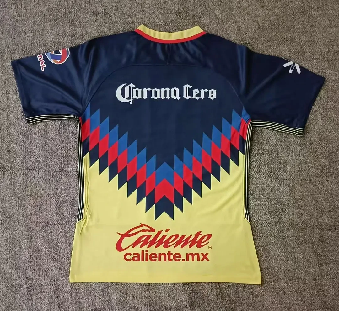 2018 Retro CF América Local Corteiz Camiseta Calidad tailandesa 1:1 - Imagen 2