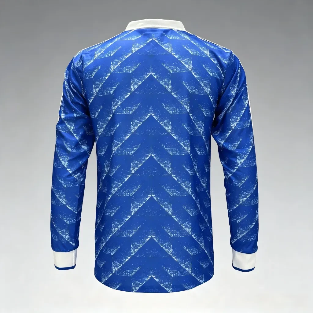 1989/1990 Retro Long Sleeve Karlsruher SC Away Football Jersey 1:1 Thai Quality - Image 2