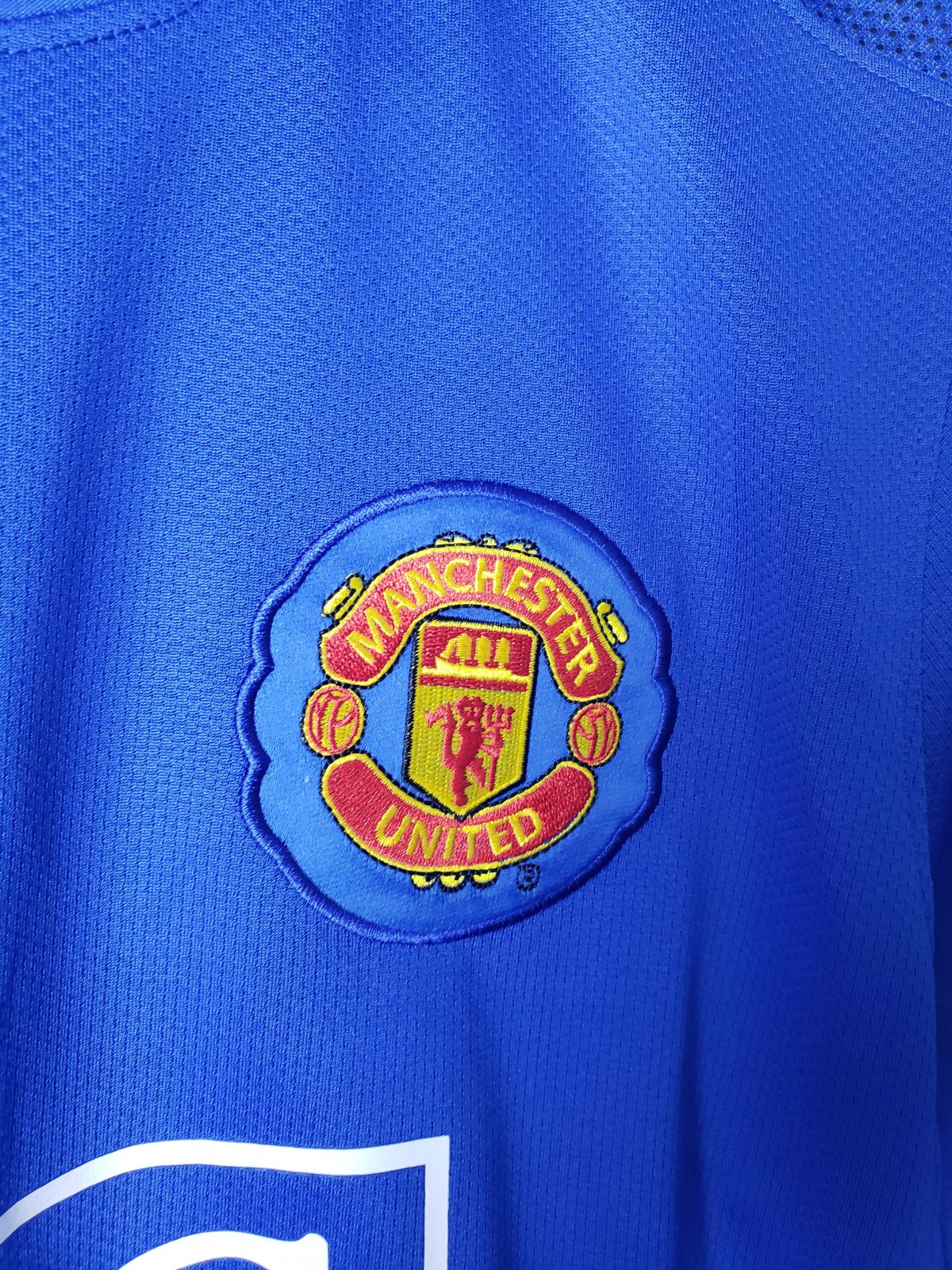 2007/2008 Retro Manchester United Football Shirt Away 1:1 Thai Quality - Image 6