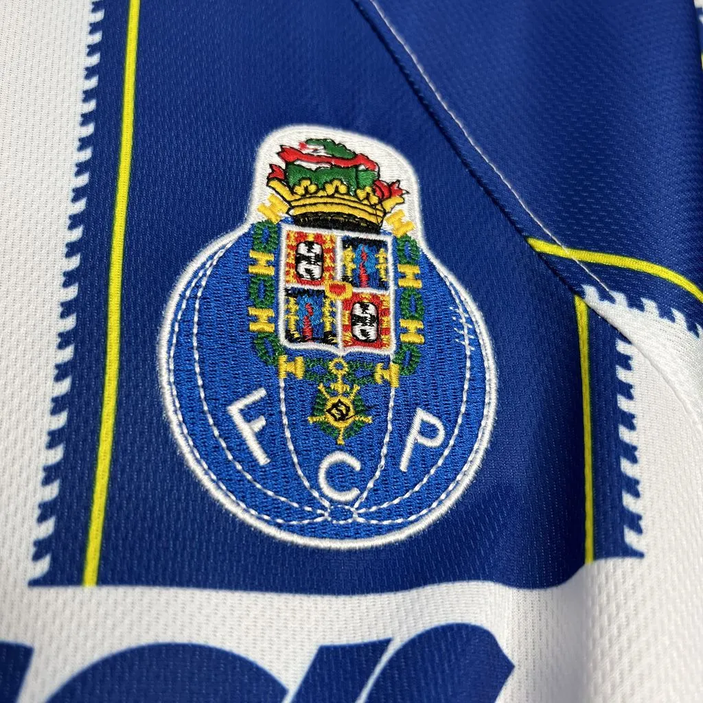 1997/1999 Retrô Porto Casa Camisa de futebol Qualidade tailandesa 1:1 - Image 6