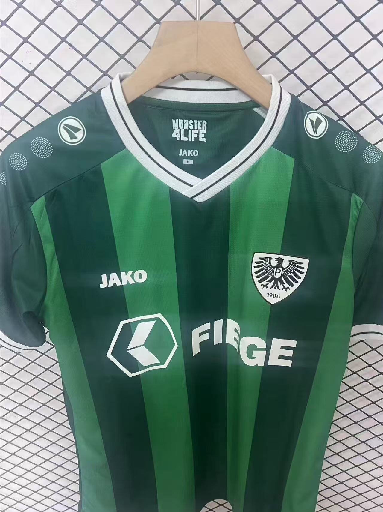 2025/2026 Preußen Münster Local Camiseta de fútbol Calidad tailandesa 1:1 - Imagen 3