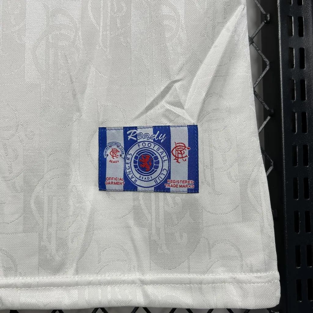 1996/1997 Retrô Rangers Fora Camisa de futebol Qualidade tailandesa 1:1 - Image 8