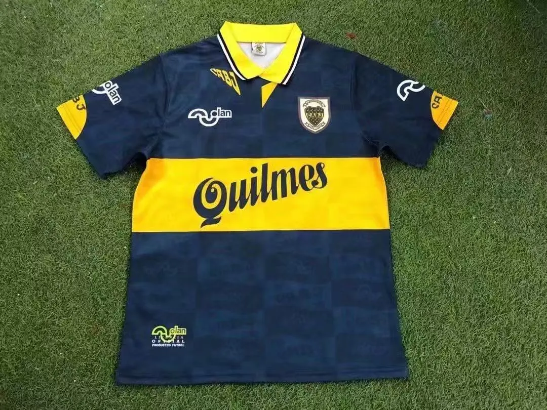 1995/1996 Retro Boca Juniors Home Football Jersey 1:1 Thai Quality