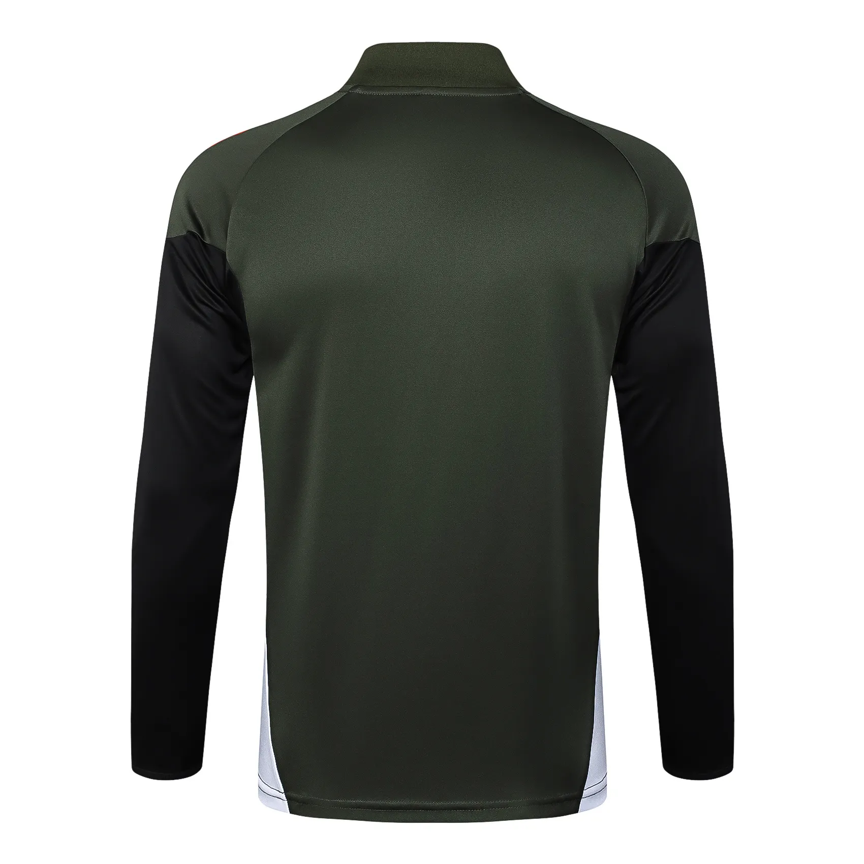 2025/2026 Bayern Munich Half-Pull Training Suit Dark Green Football Shirt 1:1 Thai Quality Set - Image 4