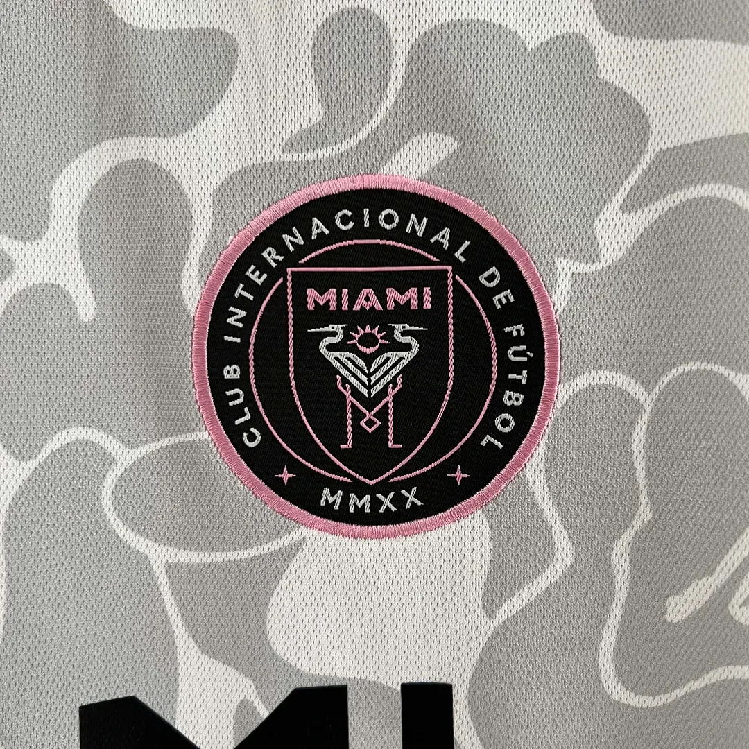 2023/2024 Inter Miami Special Edition Gray Soccer Jersey 1:1 Thai Quality - Image 6