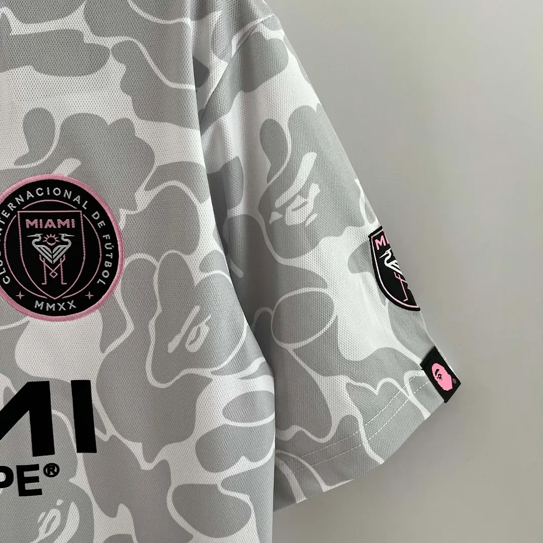 2023/2024 Inter Miami Special Edition Gray Soccer Jersey 1:1 Thai Quality - Image 7