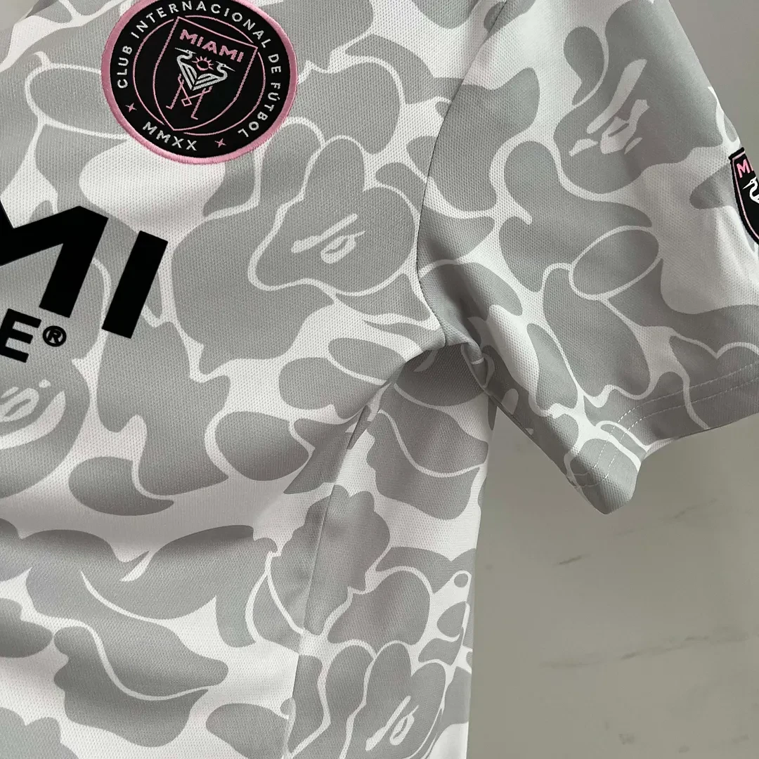 2023/2024 Inter Miami Special Edition Gray Soccer Jersey 1:1 Thai Quality - Image 8