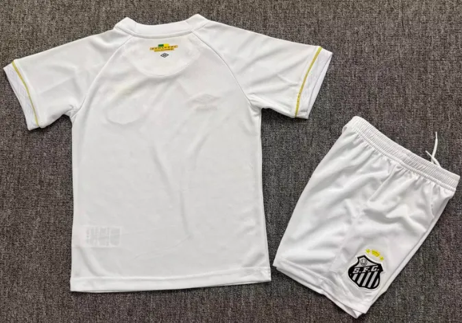 2026/2027 Santos Local Camiseta de fútbol Calidad tailandesa 1:1 Talla infantil - Imagen 3