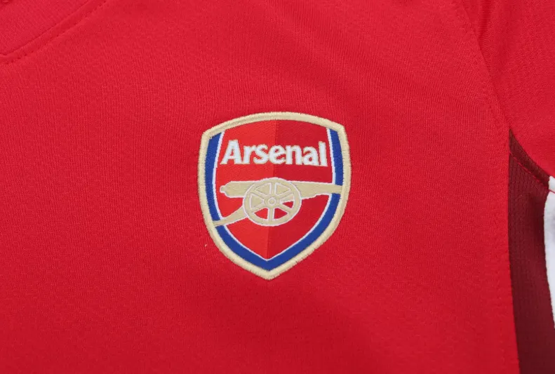2008/2010 Retro Arsenal İç saha Futbol forması 1:1 Tayland kalitesi Çocuk bedeni - Görsel 6