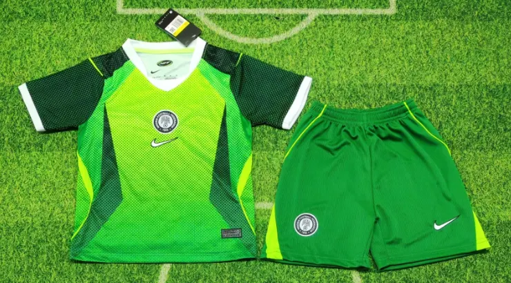 2026 Nigeria Nationaal elftal Uit Voetbalshirt 1:1 Thaise kwaliteit Kindermaat