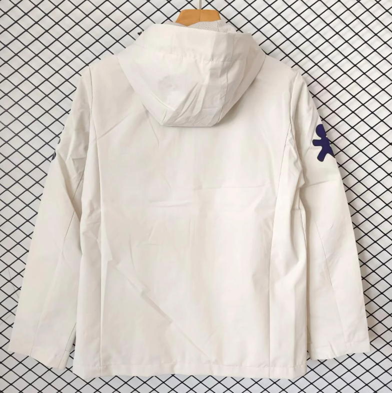 2026/2027 Brazil Windbreaker White 01 Football Jersey 1:1 Thai Quality - Image 2