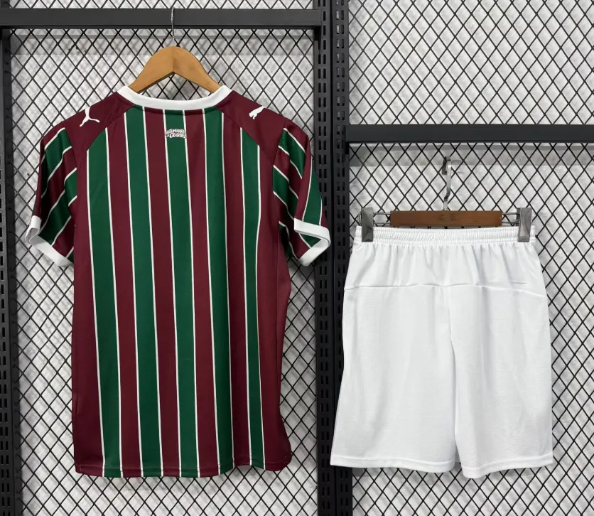 2026/2027 Fluminense Home Football Jersey 1:1 Thai Quality Kids Size - Image 2