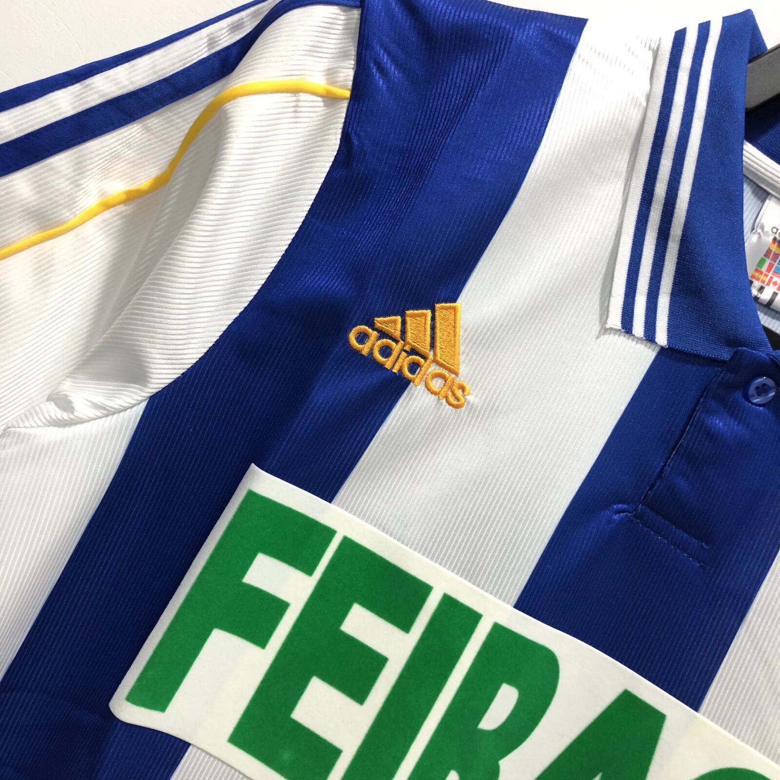 1999-2000 Retro Deportivo Heim Fußballtrikot 1:1 Thai-Qualität – Bild 5