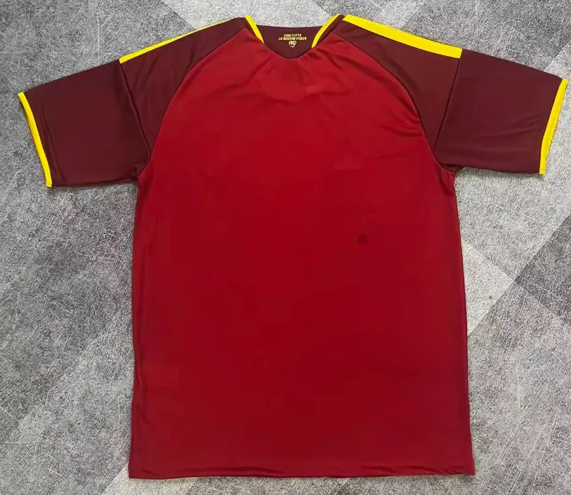 2026/2027 Roma Casa Camisa de futebol Qualidade tailandesa 1:1 - Image 3