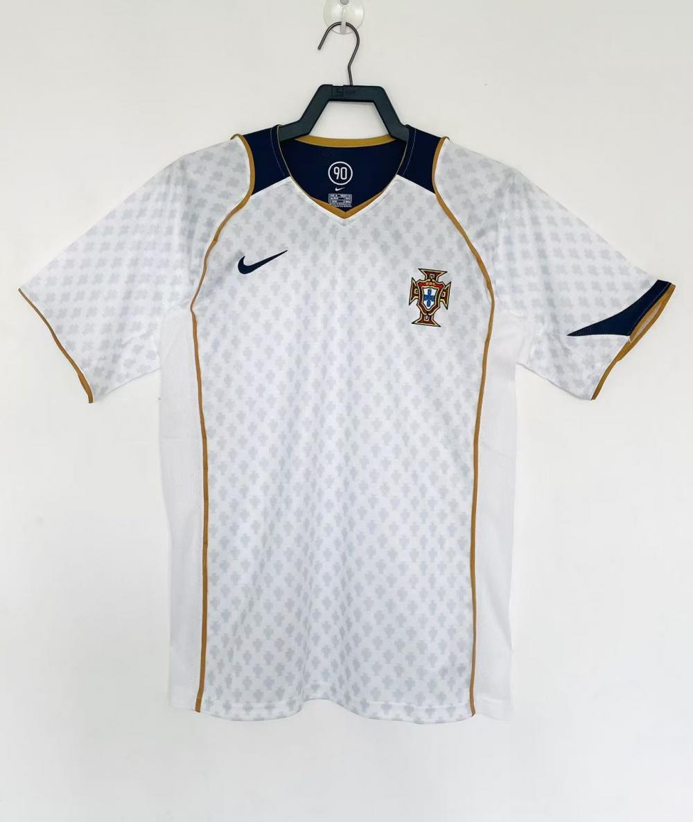 2004 Rétro Portugal Extérieur Maillot de football Qualité thaï 1:1