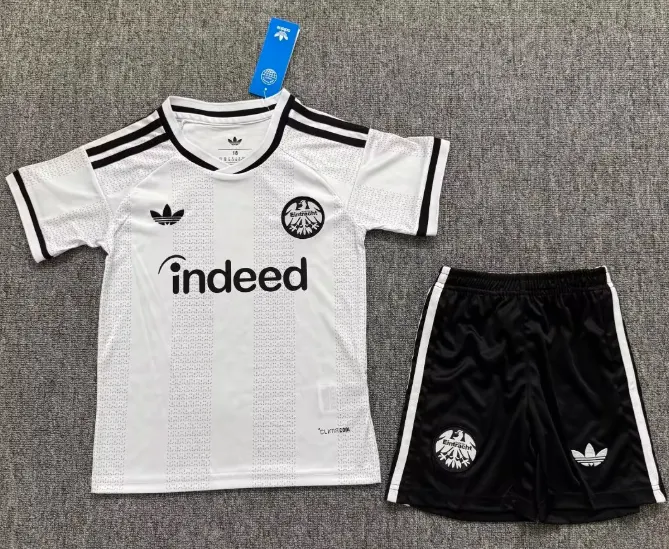 2026/2027 Frankfurt Auswärts Fußballtrikot 1:1 Thai-Qualität Kindergröße