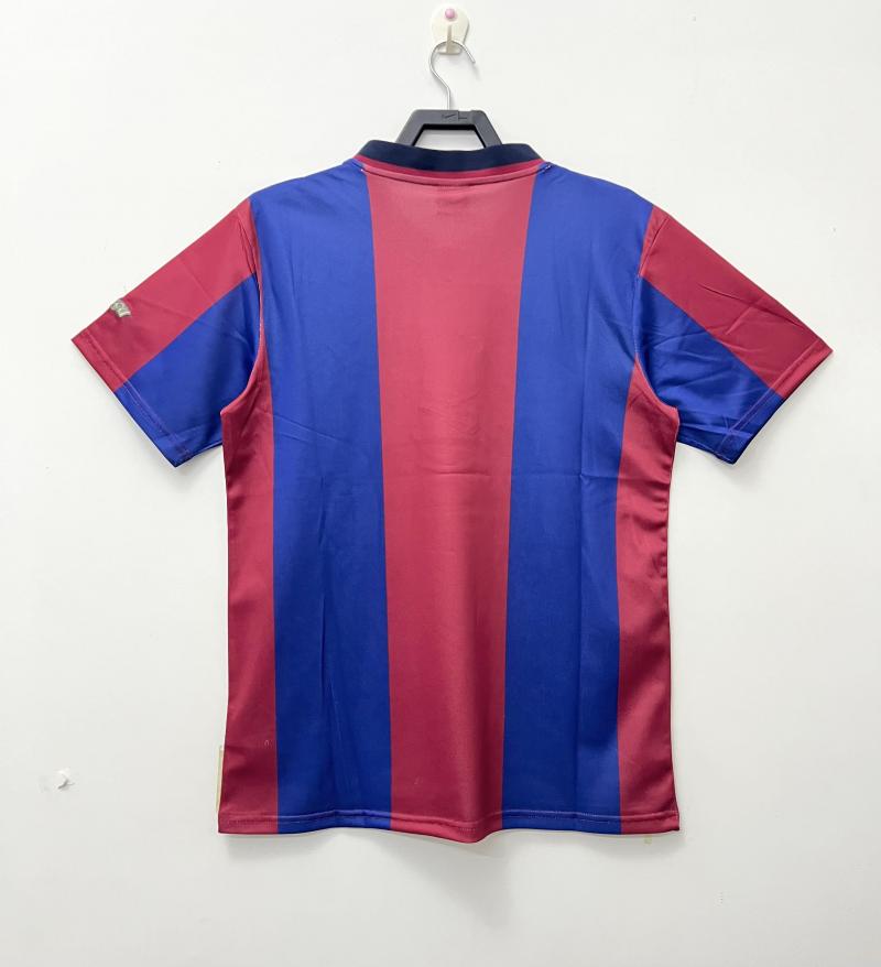 1998/1999 复古 巴塞罗那 主场 足球球衣 1:1 泰版品质 - 图片 2