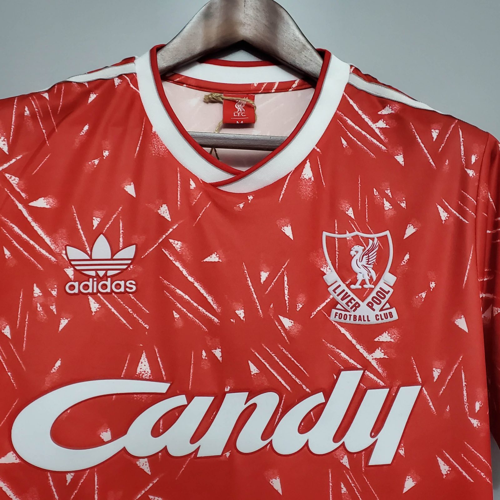 Retro 1989/1991 Liverpool Camiseta de fútbol Local Calidad tailandesa 1:1 - Imagen 4