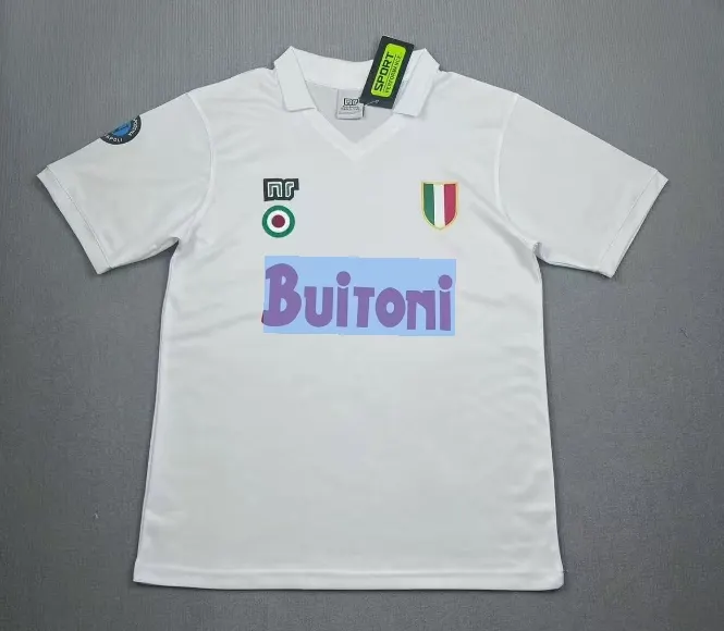 1987/1988 Retro Napoli Away Football Jersey 1:1 Thai Quality
