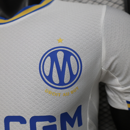 2026/2027 Player Version Olympique de Marseille Home Football Jersey 1:1 Thai Quality - Image 5