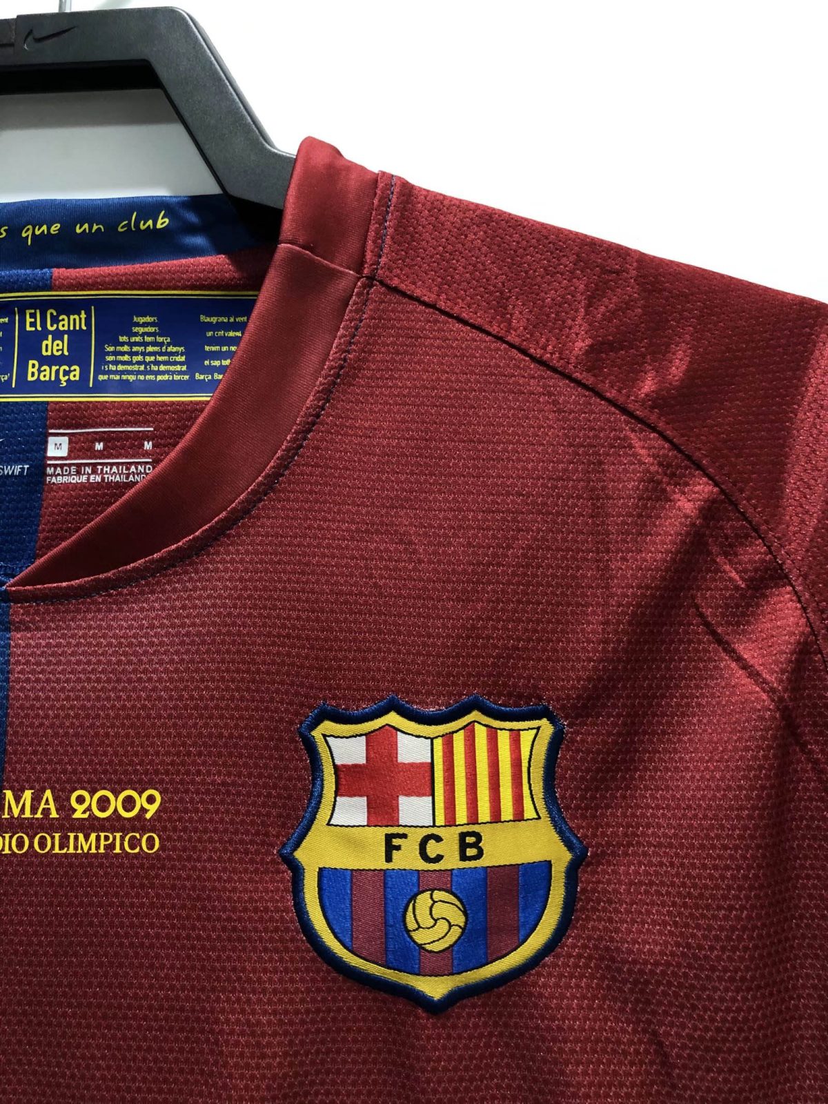 2008/2009 Retro Barcelona Football Shirt Home Champions League 1:1 Thai Quality - Image 5