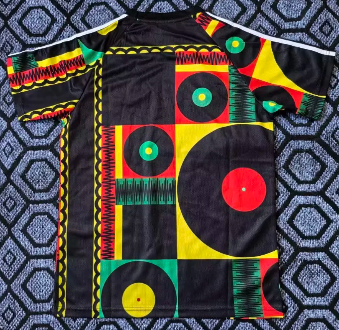 2026 Jamaika Music Section Futbol forması 1:1 Tayland kalitesi - Görsel 2
