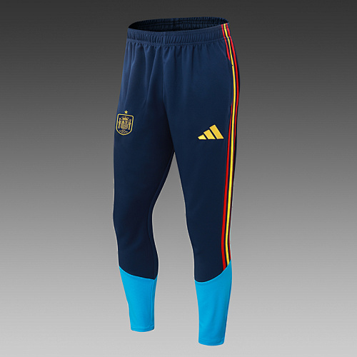 2026/2027 Spain Half-Pull Training Suit Royal Blue Football Jersey 1:1 Thai Quality Set - Image 5