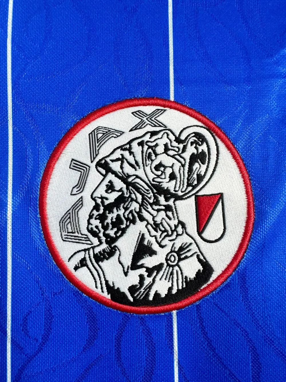 1989-1990 Ретро Ajax Третья Гостевая Футбольная футболка Тайское качество 1:1 — изображение 4