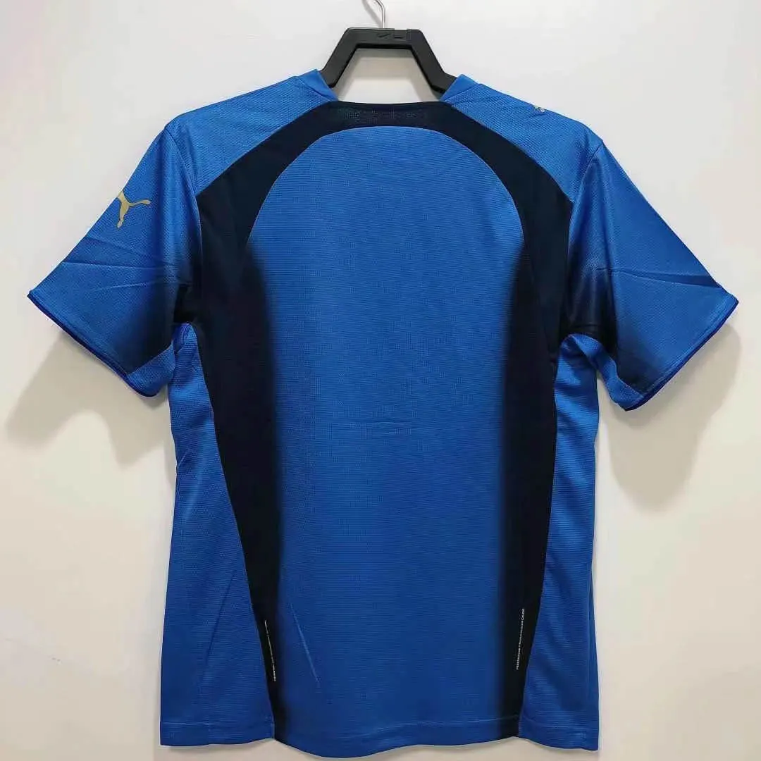 2006 Retro Italy Home Soccer Shirt - Image 3