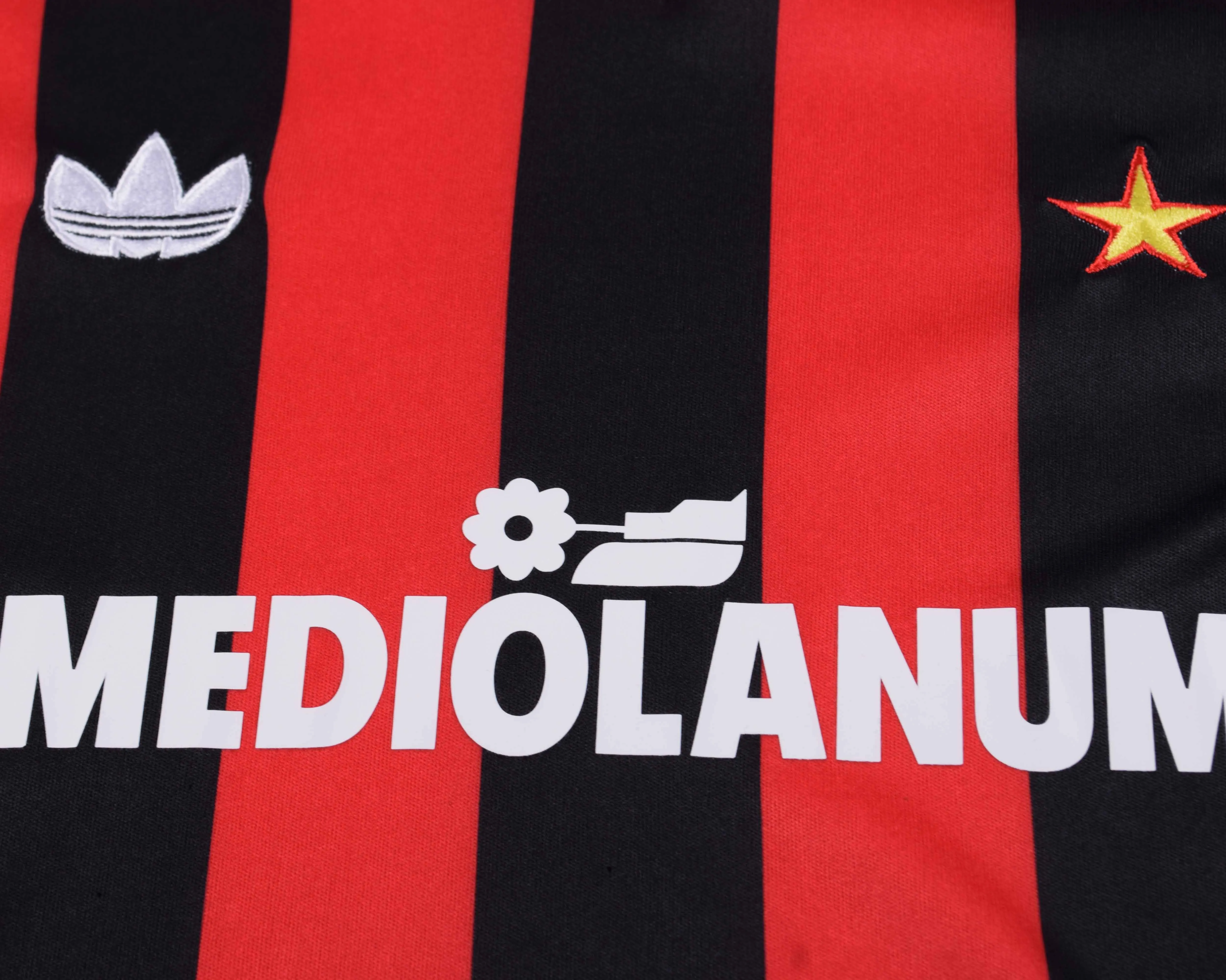 1990-1991 Retro AC Milan Casa Maglia da calcio Qualità thai 1:1 Taglia bambino - immagine 4