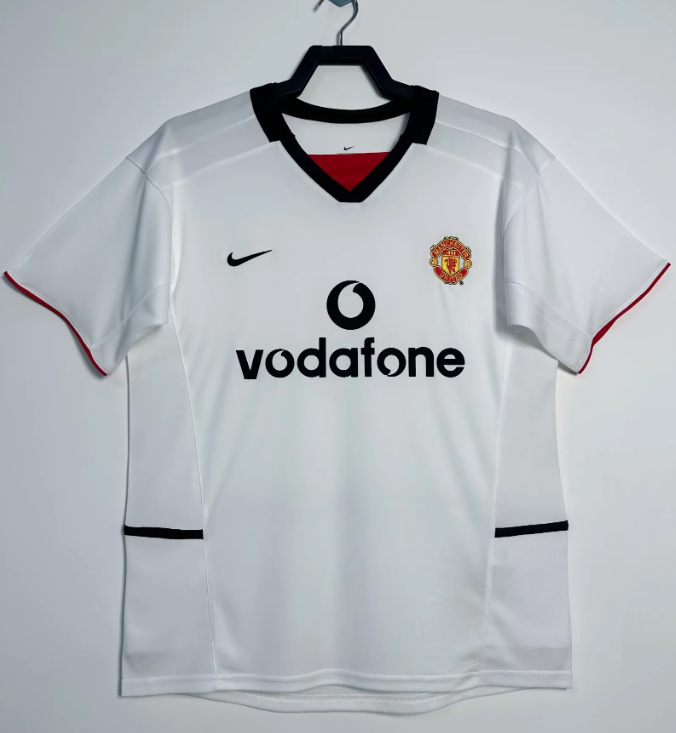 2002/2003 Retro Manchester United Trasferta Maglia da calcio Qualità thai 1:1