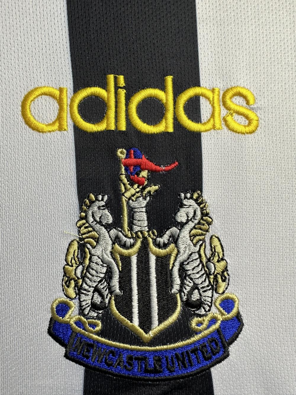 1997-1999 Retro Długi rękaw Newcastle United Domowa Koszulka piłkarska Jakość tajska 1:1 - obrazek 4