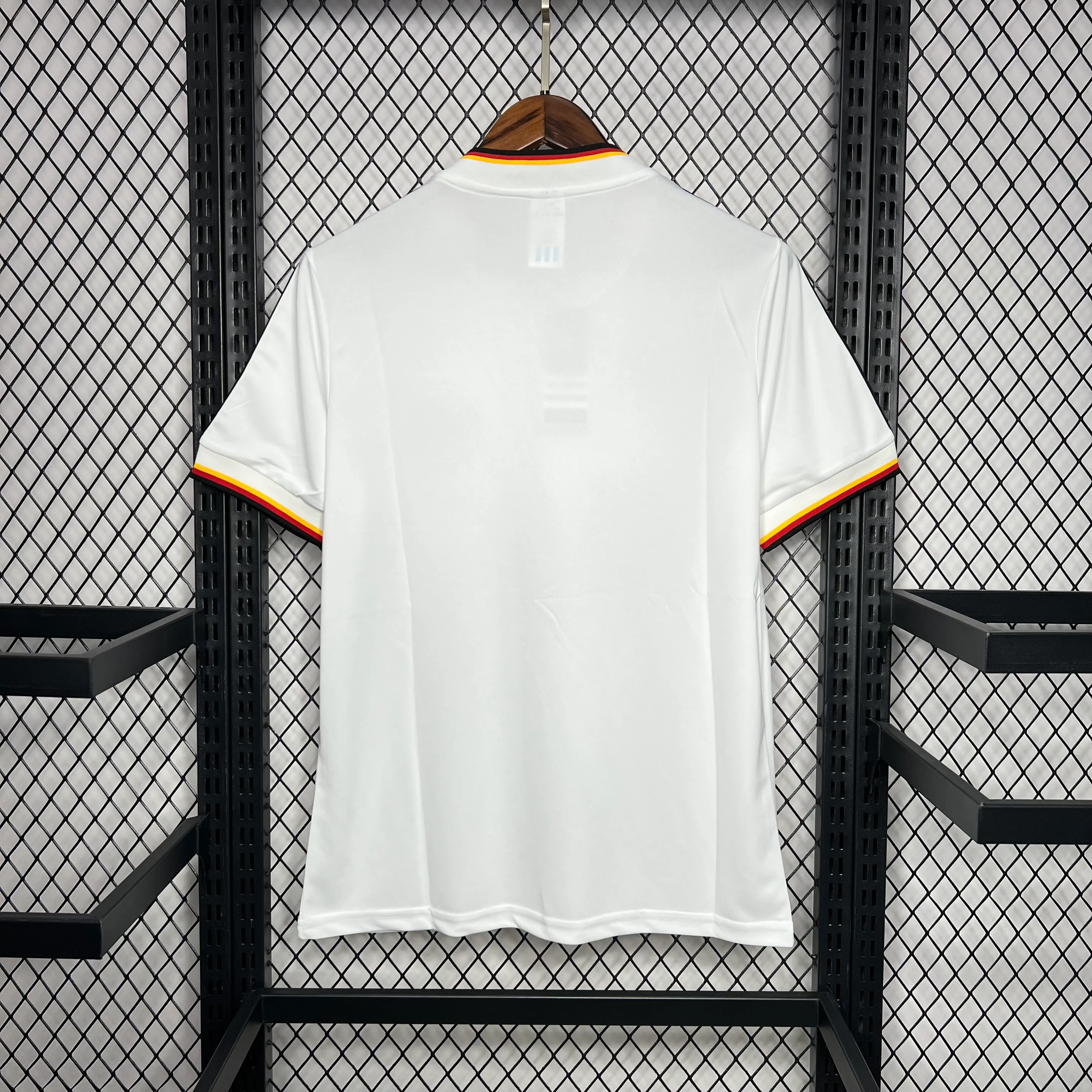 1986 Retro Soccer Jersey Germany Home - Image 2