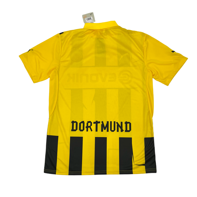 2012/2013 Retro Dortmund Home Football Shirt - Image 2
