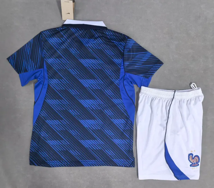 2026-2027 France Home Football Shirt 1:1 Thai Quality Kids Size - Image 3