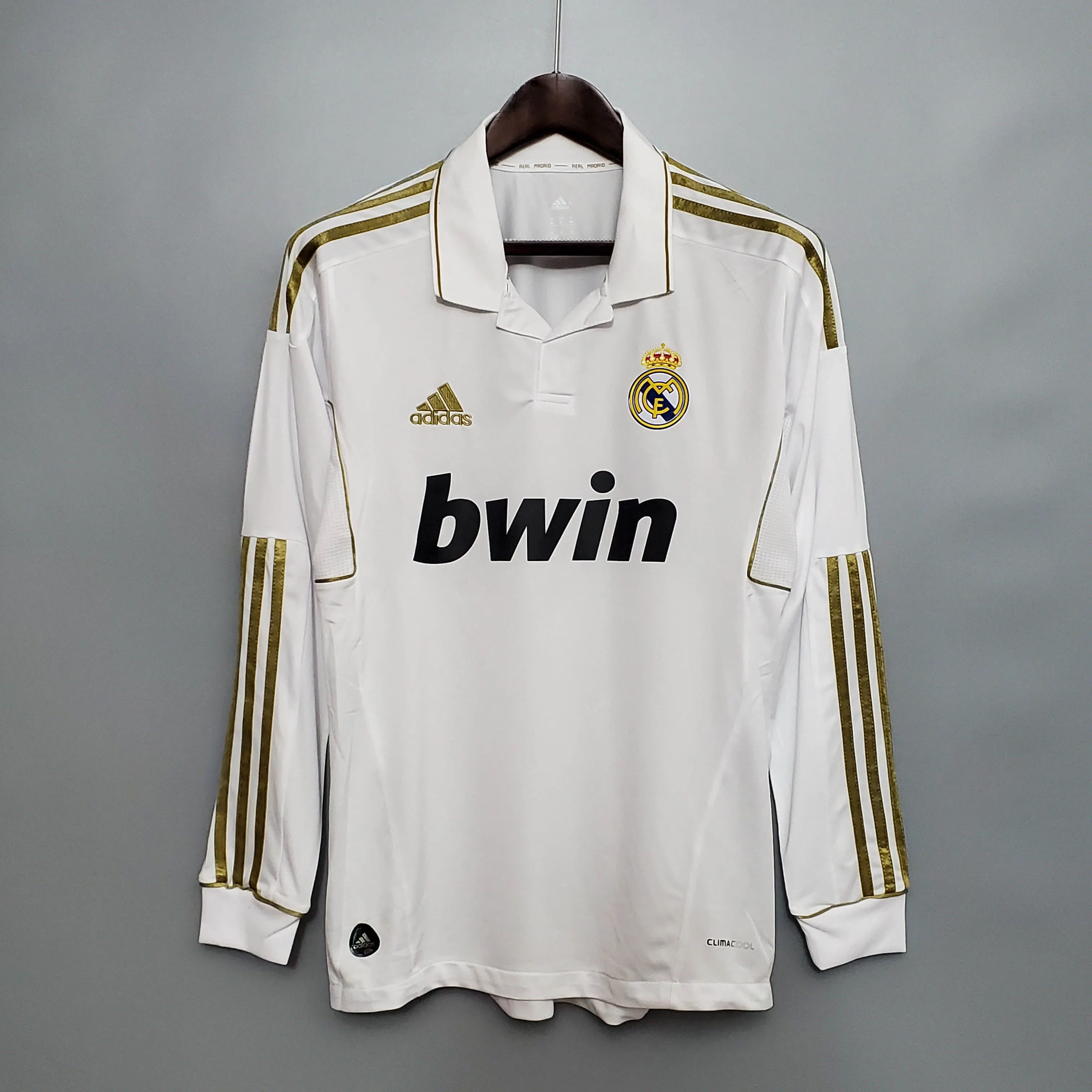 2011/2012 Ретро Длинный рукав Real Madrid Домашняя