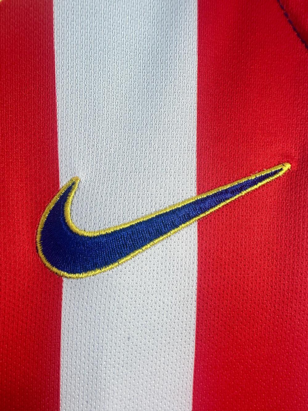 2004/2005 Rétro Manches longues Atletico Madrid Domicile Maillot de football Qualité thaï 1:1 – Image 5