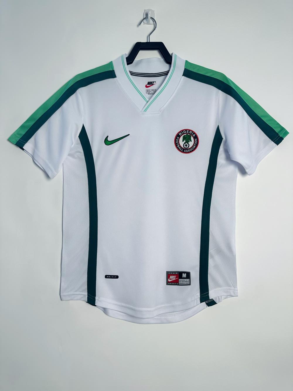 1998 Retro Nigeria Nazionale Trasferta Maglia da calcio Qualità thai 1:1