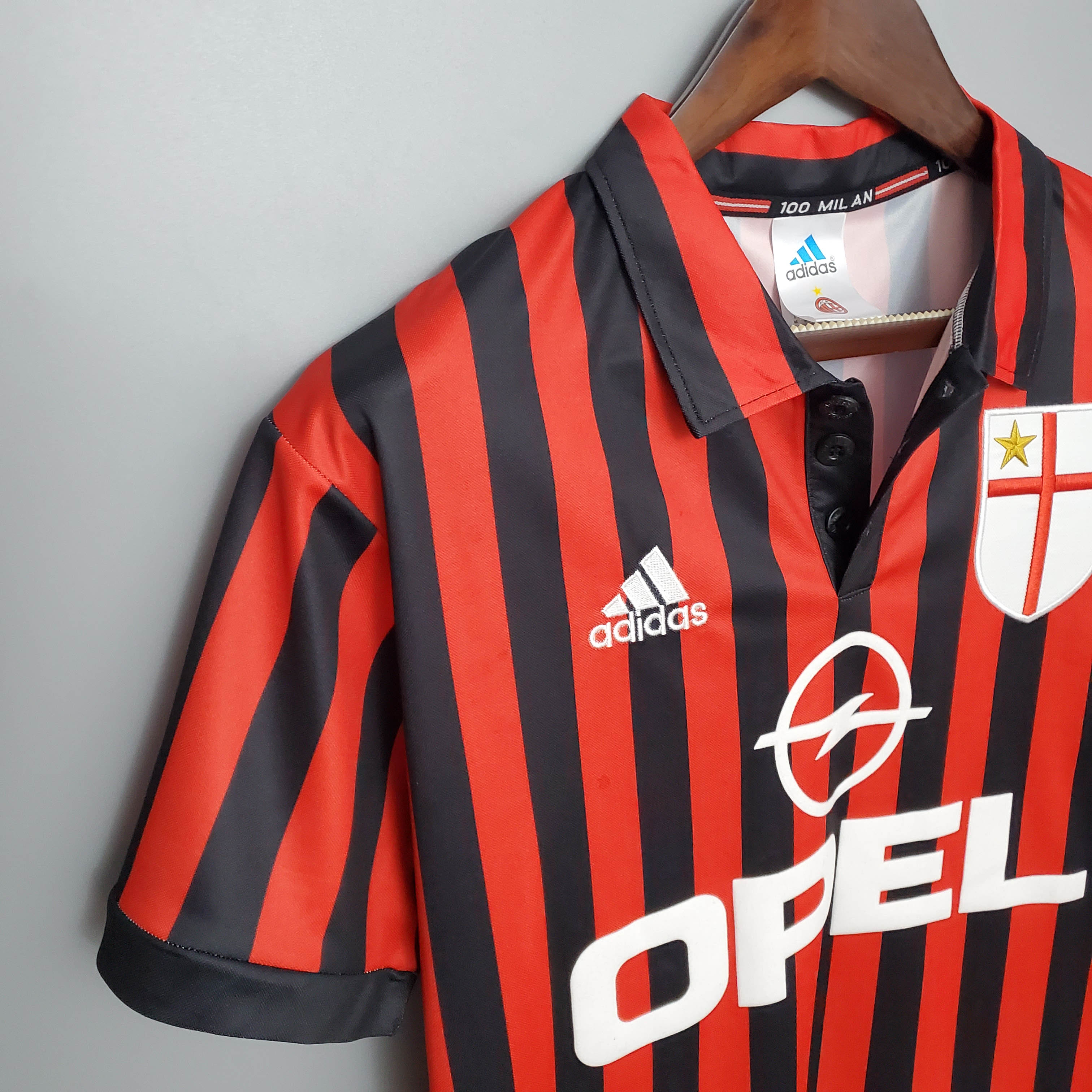 1999/2000 Retro AC Milan Home Football Shirt 1:1 Thai Quality - Image 7