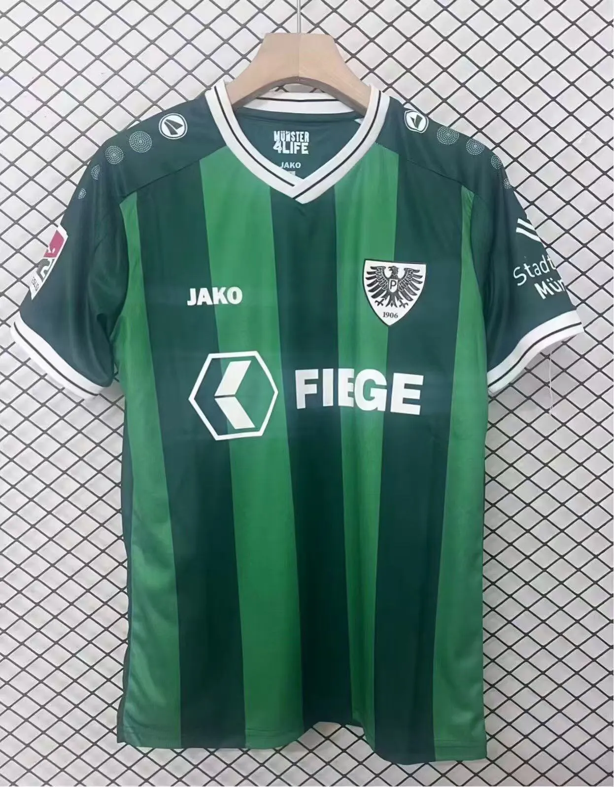 2025/2026 Preußen Münster Local Camiseta de fútbol Calidad tailandesa 1:1